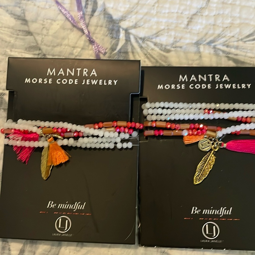 Mantra Morse Code Jewelry…Be Mindful